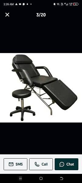 Saloon chairs | Beauty parlor chairs | shampoo unit | pedicure 18