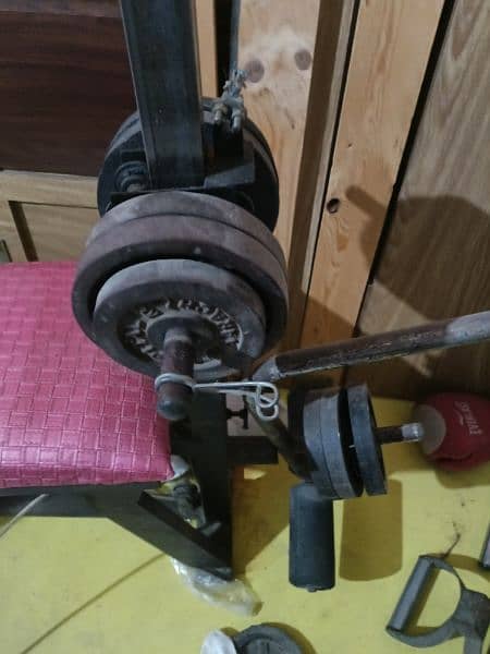 Bench press/decline/incline/pull/ Home gym/multiple exercises machine 4