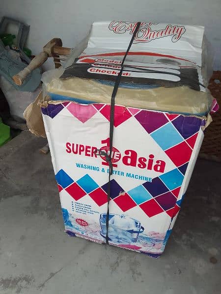super Asia wash machine for sale brand new hai 0