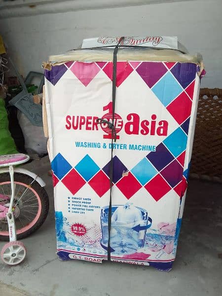 super Asia wash machine for sale brand new hai 1