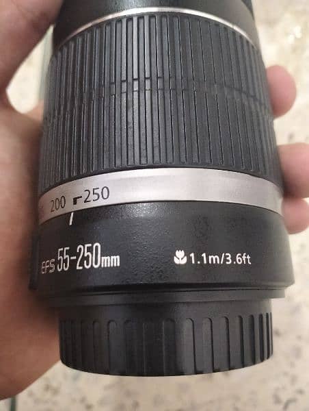 CANON 55-250MM MARK 1 lens 8