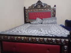 King size double bed with mattress