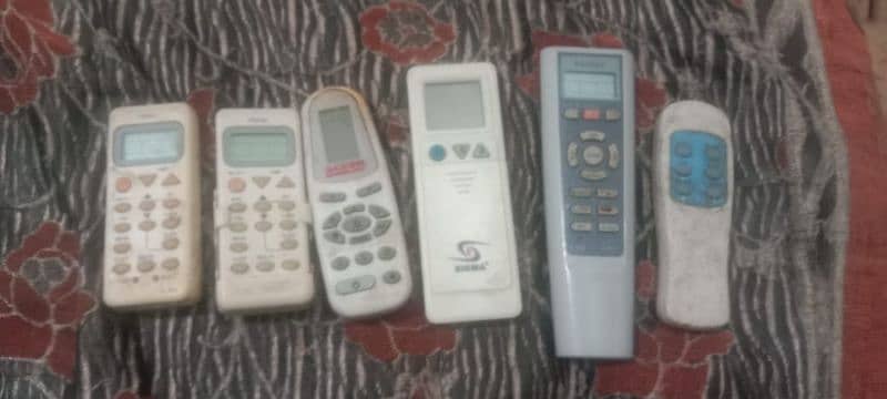 All AC brands and models remotes avaiable for sale work on all ACs 2