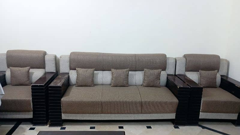 molty foam jute sofa set 0