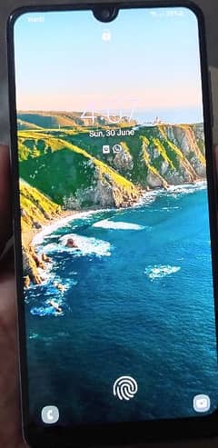 Samsung Galaxy A31 display fingerprint