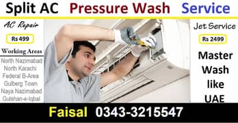 AC Jet Wash Like UAE SERVlCE DC Inverter 1 1.5 Ton Dawlance Pel Haier