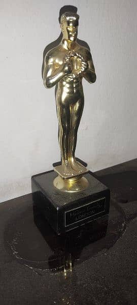 Madame Tussauds statue of Oscar Award 2