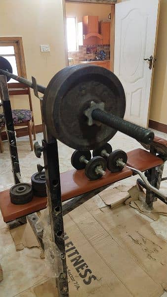 Gym equipment for sale prices slightly negotiable 6