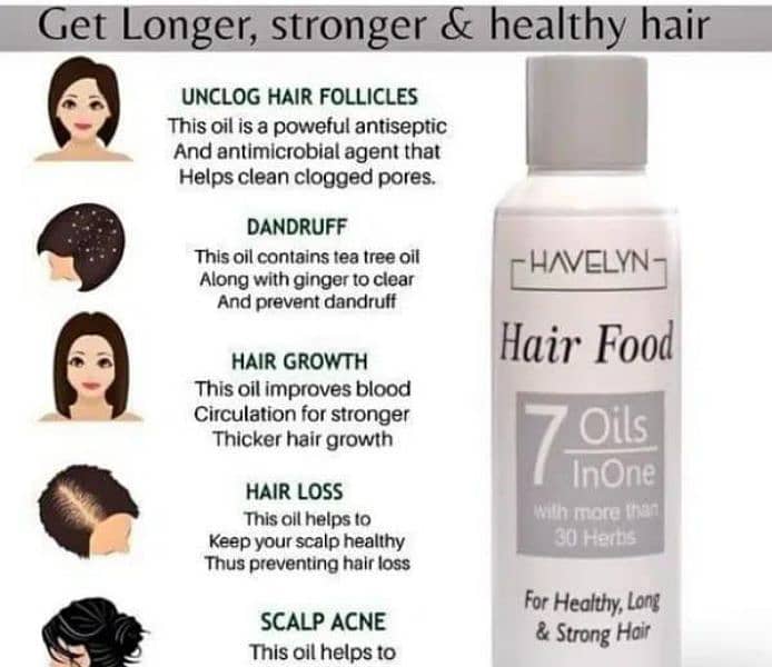 Hair food oil 2