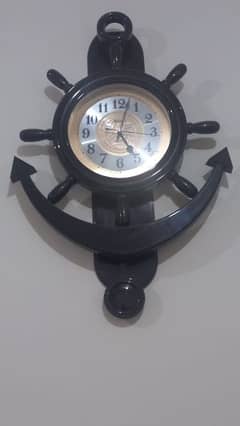 brand new lux pirate design wall clock big size clean condition