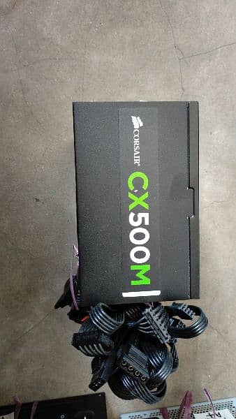 CORSAIR CX500M SEMI MODULAR POWER SUPPLY 80 PLUS 1