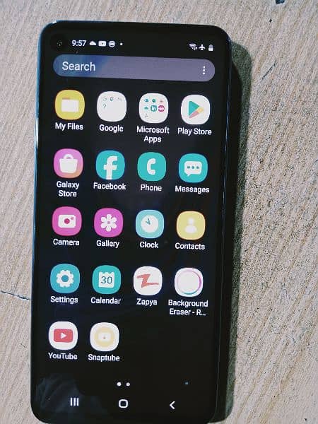 Samsung a8s 6gb/128gb good device   condition 10/9 back  little crack 2