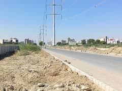 400 sq yard transfer plot on 40 ft Wide Road in BLOCK 4 PIR AHMED ZAMAN