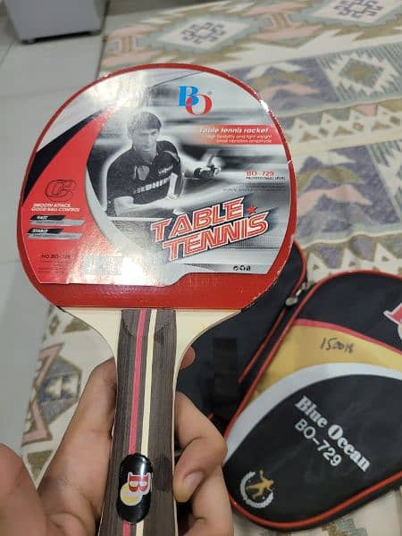 Blue ocean table tennis racket brand new blue ocean bo 729 0