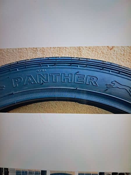 Panther Tyre with tube pair 90.90. 18 /2.75. 18 2