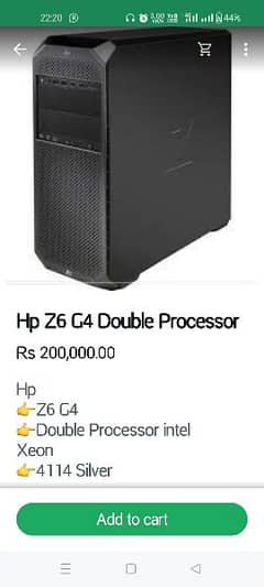 Hp Z6 G4 and Z8 G4 and Z4 G4 Workstations