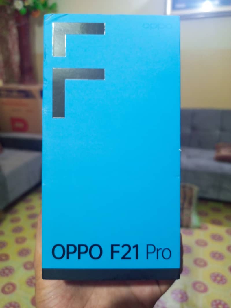 Oppo f21 pro with warranty 12