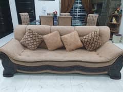 7 seater Sheesham wood Sofa set 0