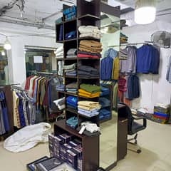 Dress shirt racks for garments setup best condition 0