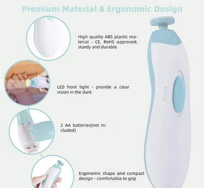 baby Electric Nail trimmer 1