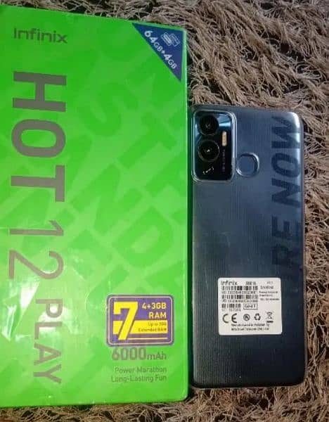 Infinix hot 12 play | 4 64 gb 2