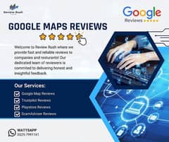 Google map reviews