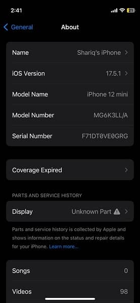 IPhone 12 mini Factory Unlock 64 GB Non PTA 9