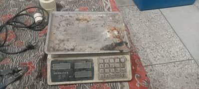 food weight and price meaurser good clean just dust on it