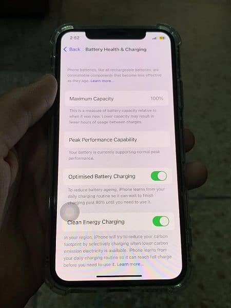 Iphone X 64 Gb 100% Battery Health Original Apple Warranty Sim Time Ha 7