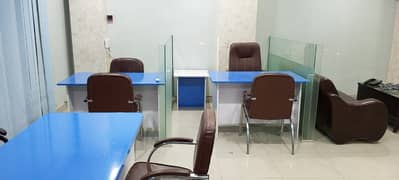 Fully furnished office for rent in bahria town