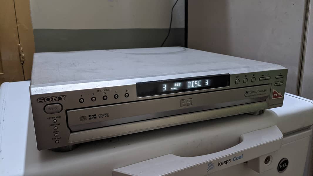 SONY DVP-NC615 5-DISC DVD CD PLAYER CHANGER BLACK OR SILVER WITH MP3 3