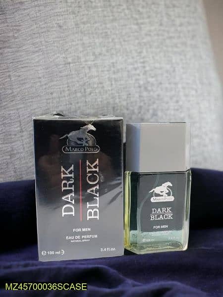 Dark Black long lasting Perfume by Eau de Perfuma for Unisex 1