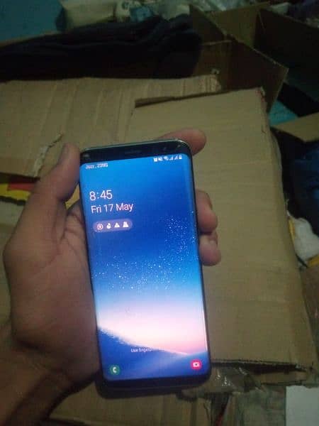 Sumsung s8 dual sim official pta approved 1