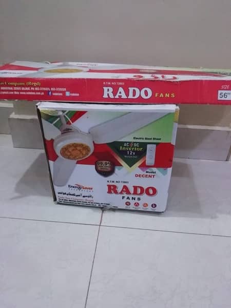 rado fan a/c d/c fan 1