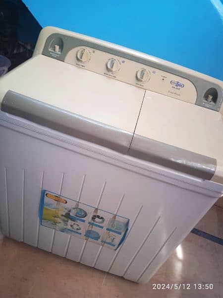 super asia  washing machine twin tub model number SA245 2