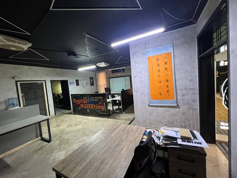 2000 Sq Ft Furnished Office With All Setup For Rent 0
