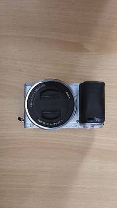 sony a6300 mirrorless body with kit lens