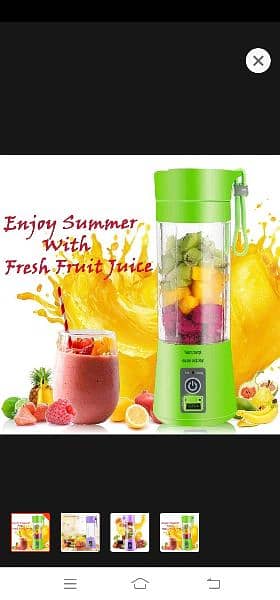 Portable Blender Cup/Portable USB Mini Rechargeable Machine 1