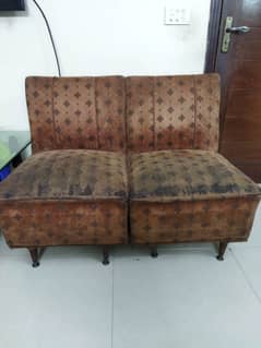 Two 1 seater solid frame for sale