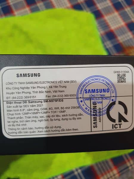 Samsung Note 10 plus Pta Approved 15
