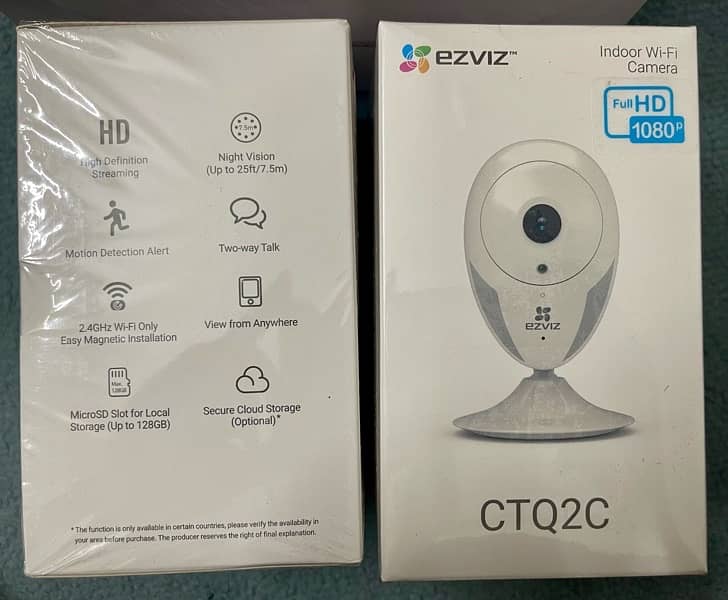 EZVIZ Wifi Full HD Box packed Cameras CTQ2C 1