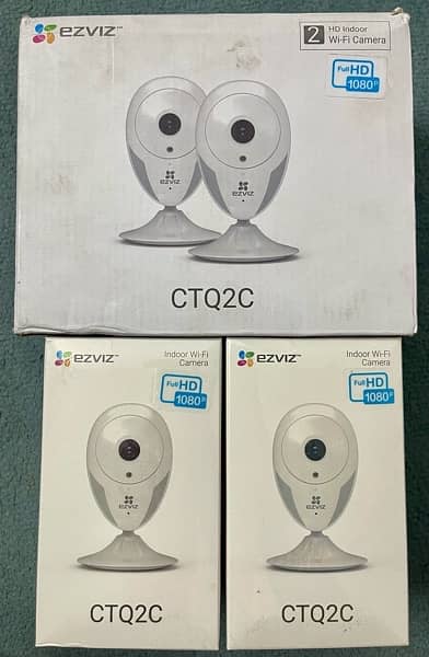 EZVIZ Wifi Full HD Box packed Cameras CTQ2C 2