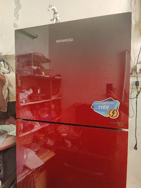 KENWOOD Invertech Inverter Refrigerator (Maroon) 3