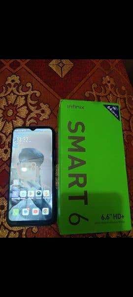 Infinix smart 6 4 64 full box 0