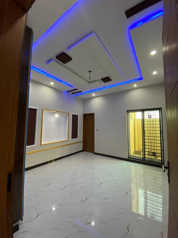 Owner Needy going to Dubai Brand New Tiled Floor Double Story Double Unit Double Kitchen House for Urgent Sale TiP Society Near DHA Rahbar xi LHR 1