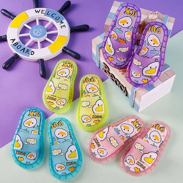New Cute Luminous Kids Slippers Crystal Shoes 4