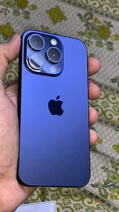 iPhone 15 Pro jv Blue Titanium | iPhone Jv Non PTA new phone Blue