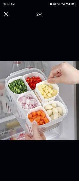 6 Portion Vegetables Box 1