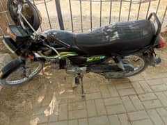 Unique 70 cc bike for sale in malir cantt area