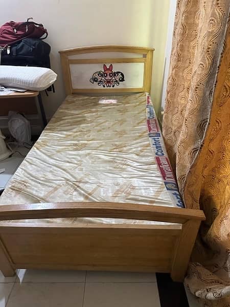 single bed for sale with mattress 0